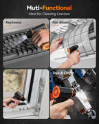 WOLFBOX MF50 Compressed Air Duster-110000RPM Super Power Electric Air Duster