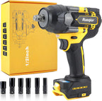 1/2-inch cordless impact wrench with 20V battery